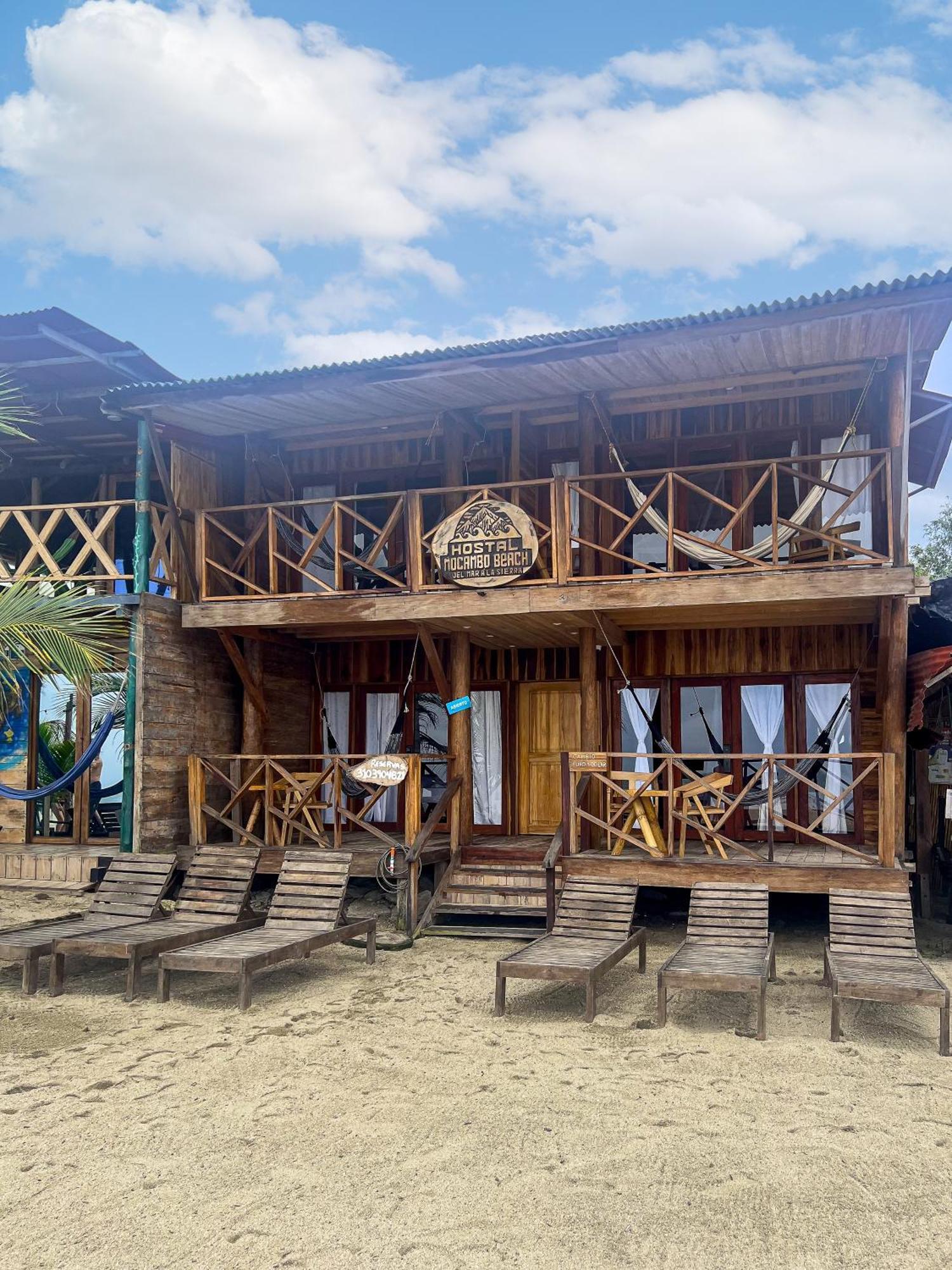 Hostal Mocambo Beach Guachaca Exterior foto
