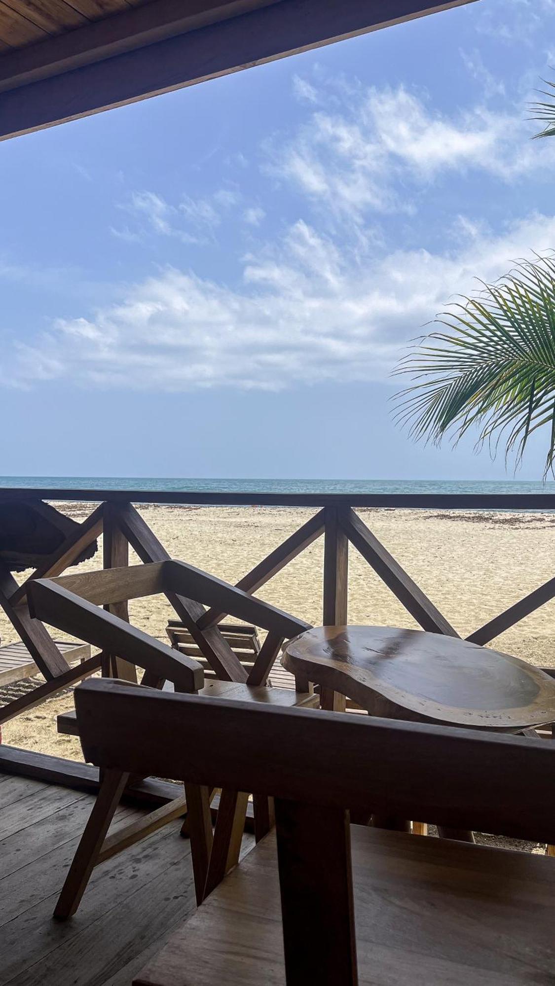 Hostal Mocambo Beach Guachaca Exterior foto